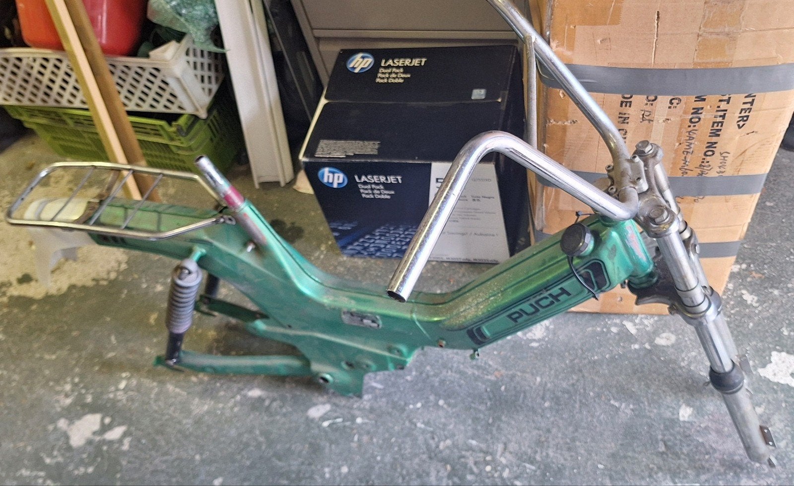 Puch frame, Fietsen en Brommers, Ophalen