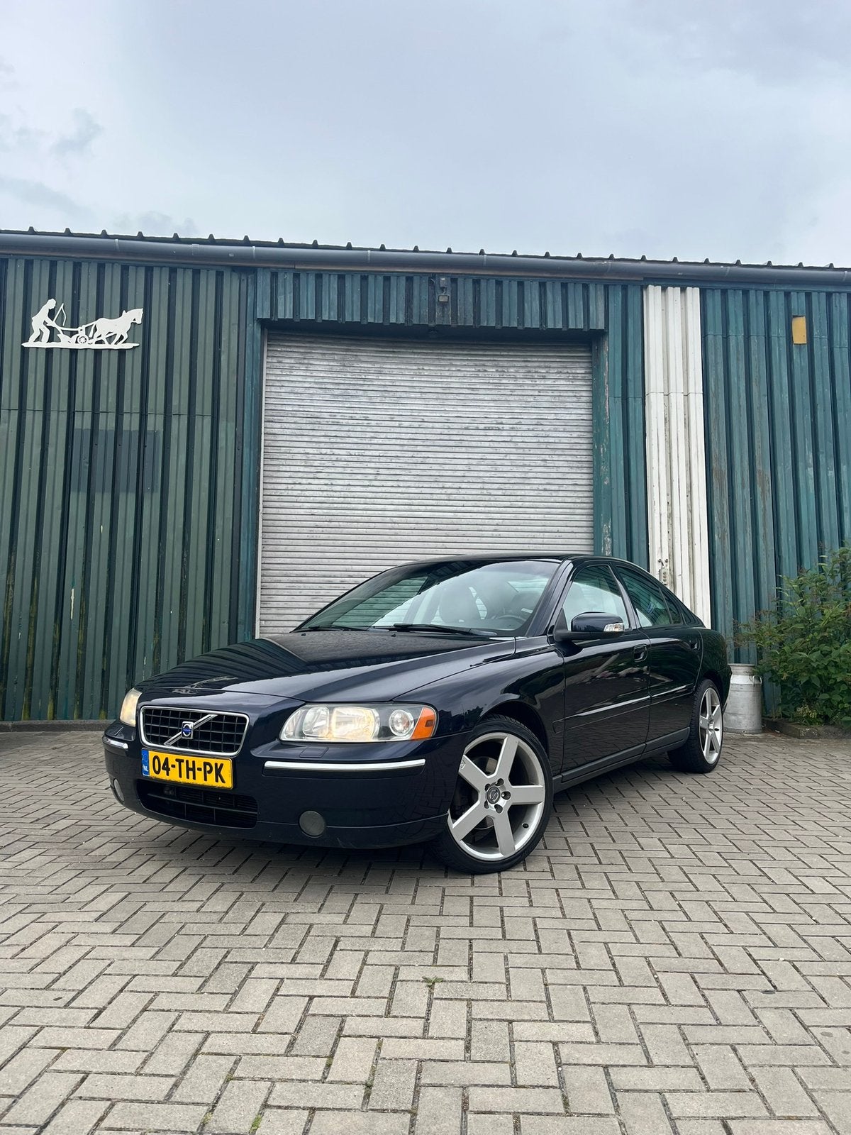 Volvo S60 2.4 140PK 2006 Automaat Trekhaak Nieuwe db riem, Automatische klimaatregeling, Beige, Blauw, S60