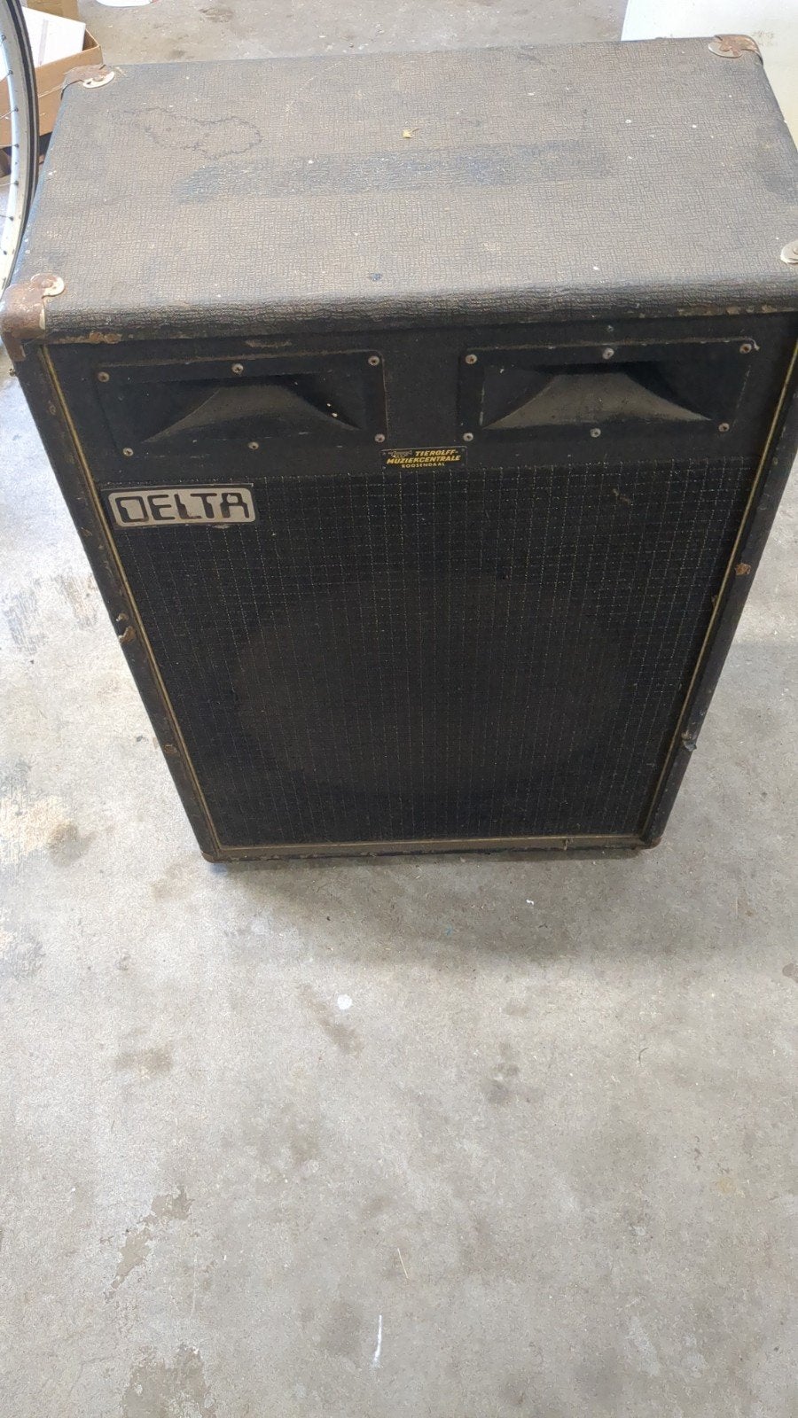 Delta luidspreker - Vintage PA speaker, Overige merken, Gebruikt, Overige typen, Ophalen of Verzenden
