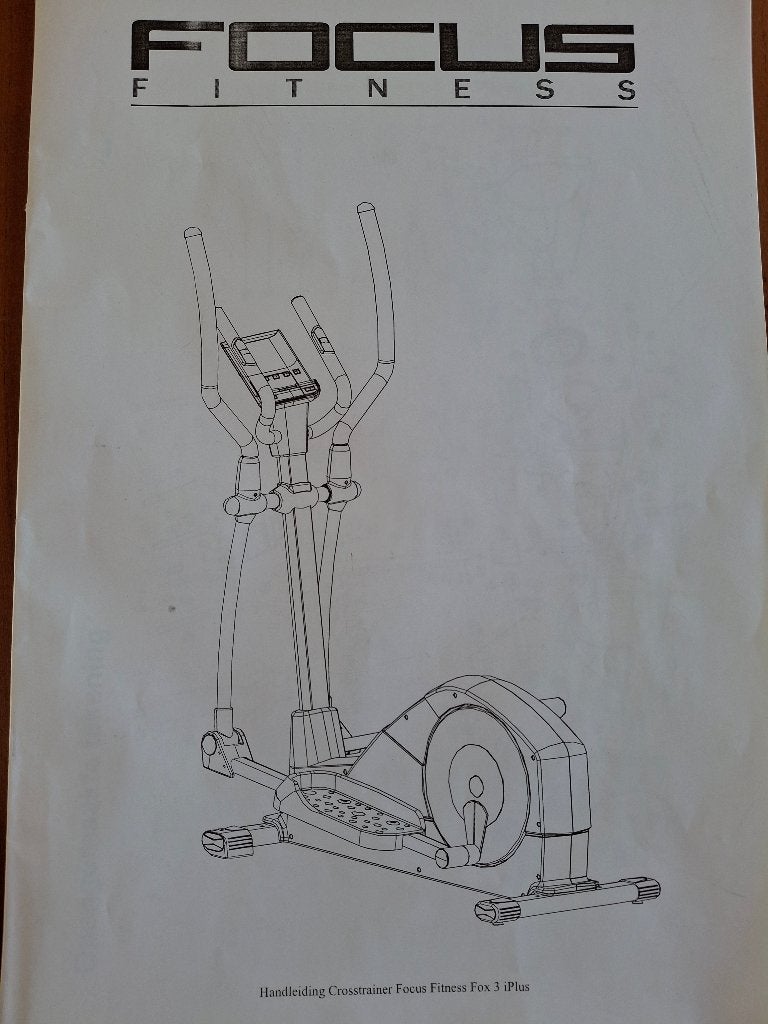 Focus Fitness Fox 3 iPlus Crosstrainer - Zo goed als nieuw, Sport en Fitness, Fitnessmaterialen, Ophalen, Zo goed als nieuw, Benen