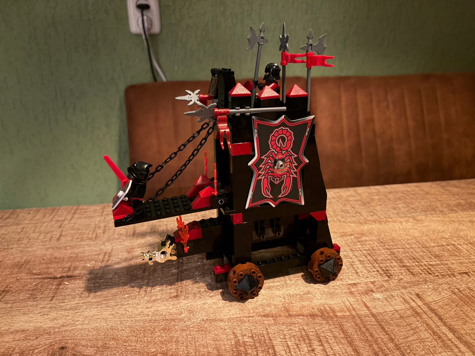 LEGO 8800 Vladek’s Siege Engine – compleet, Ophalen, Zo goed als nieuw, Complete set, Lego