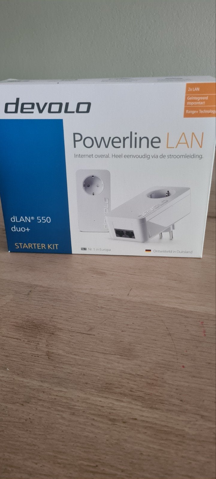 Devolo starterkit powerline  LAN 550 duo+, Ophalen of Verzenden