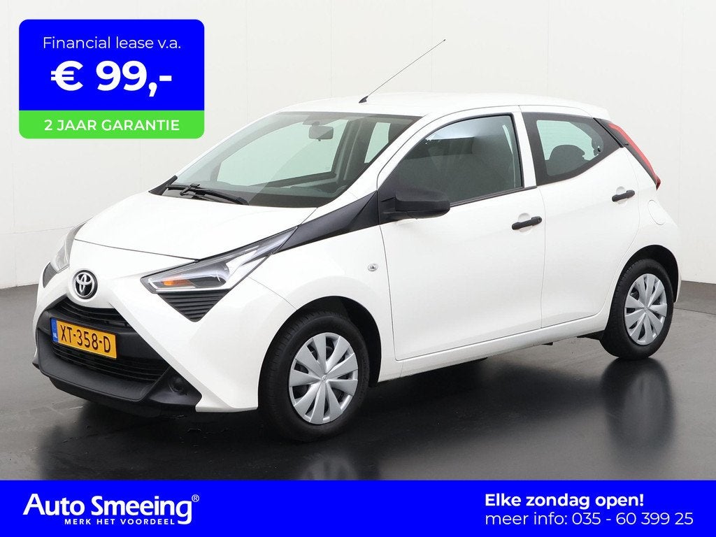 Toyota Aygo 1.0 VVT-i x | 12 mnd Garantie | Zondag Open!, Auto's, Toyota, Voorwielaandrijving, 12 maanden, Stof, Gebruikt