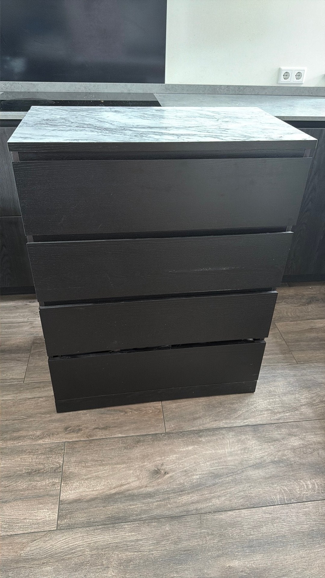 Ikea malm ladekast, Huis en Inrichting, Kasten | Ladekasten, Ophalen, Gebruikt, 50 tot 100 cm, 3 of 4 laden