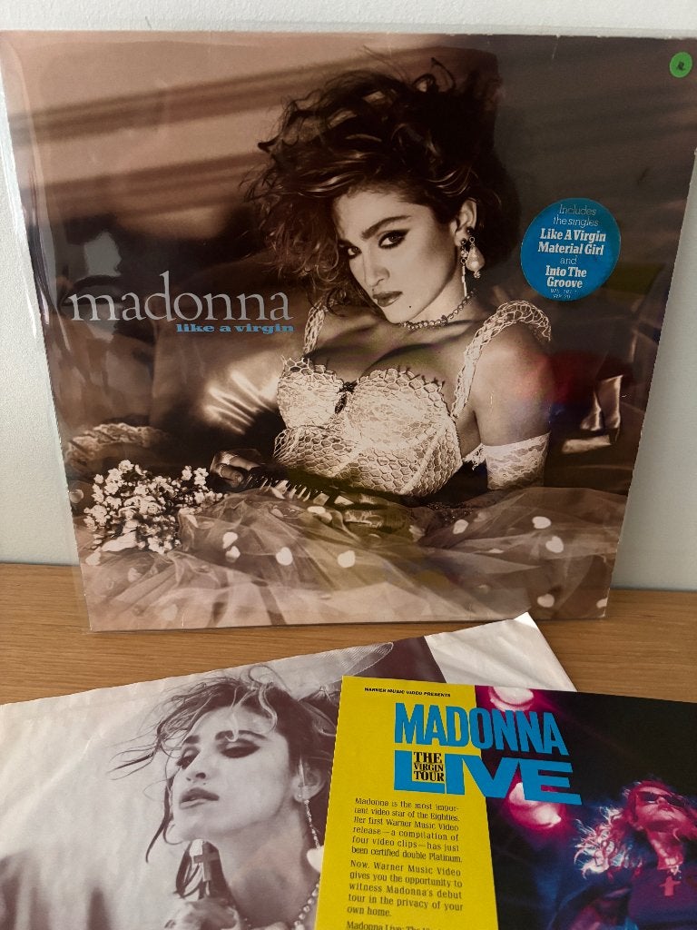 LP - Madonna - Like a virgin, Inclusief binnenhoes, Ophalen of Verzenden, Gebruikt, 12 inch