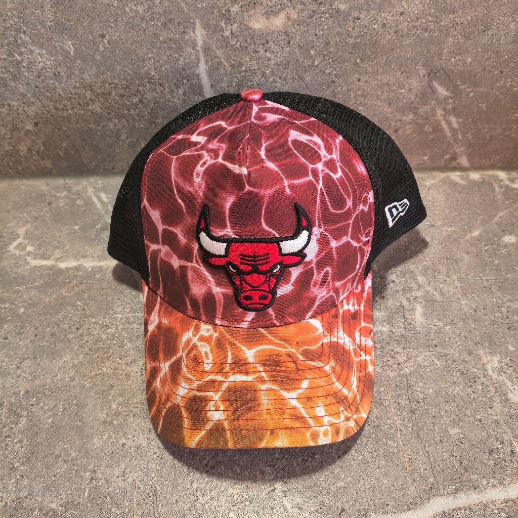 New Era Summer City Chicago Bulls Trucker Cap, Nieuw, Pet, New Era, One size fits all