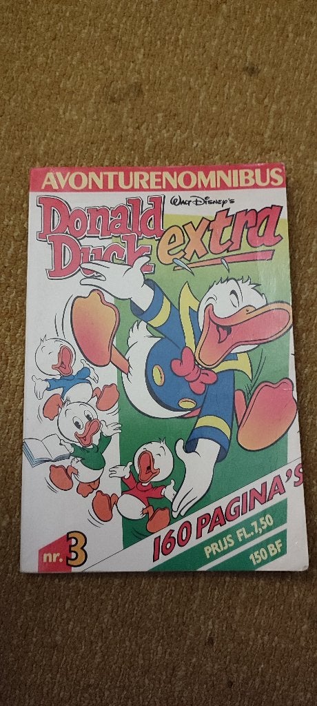 *Te Koop* Donald Duck Extra Avonturenomnibus 9 stuks, Meerdere stripboeken, Ophalen of Verzenden, Zo goed als nieuw, Donald Duck / Disney