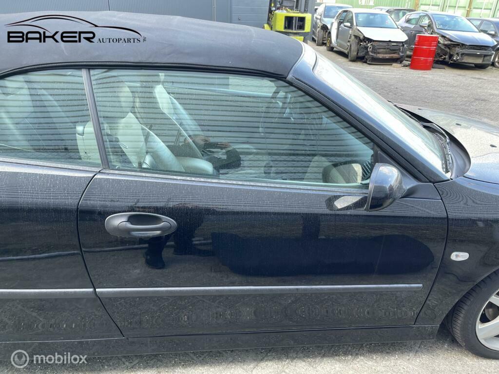 Portier rechtsvoor Saab 9-3 Cabrio, Gebruikt, Deur, Ophalen of Verzenden, Saab