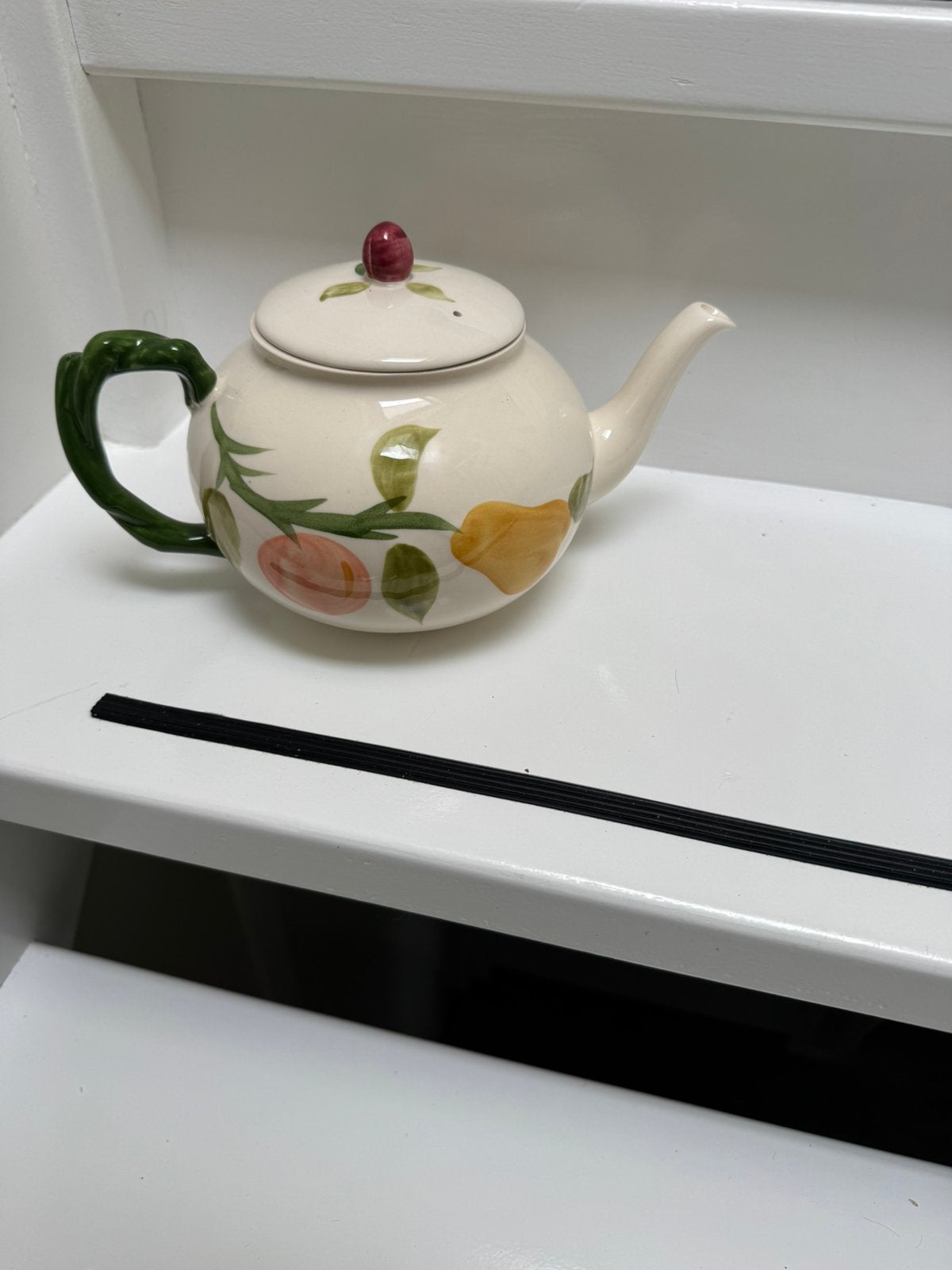 Theepot  franciscan fruit heel mooi €50, Ophalen, Overige merken, Nieuw, Aardewerk