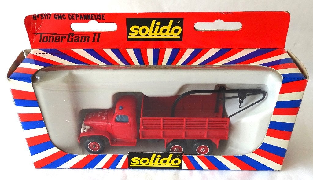 Solido GMC Brandweer Frankrijk Toner Gam II, Ophalen of Verzenden, Gebruikt, Auto, Solido