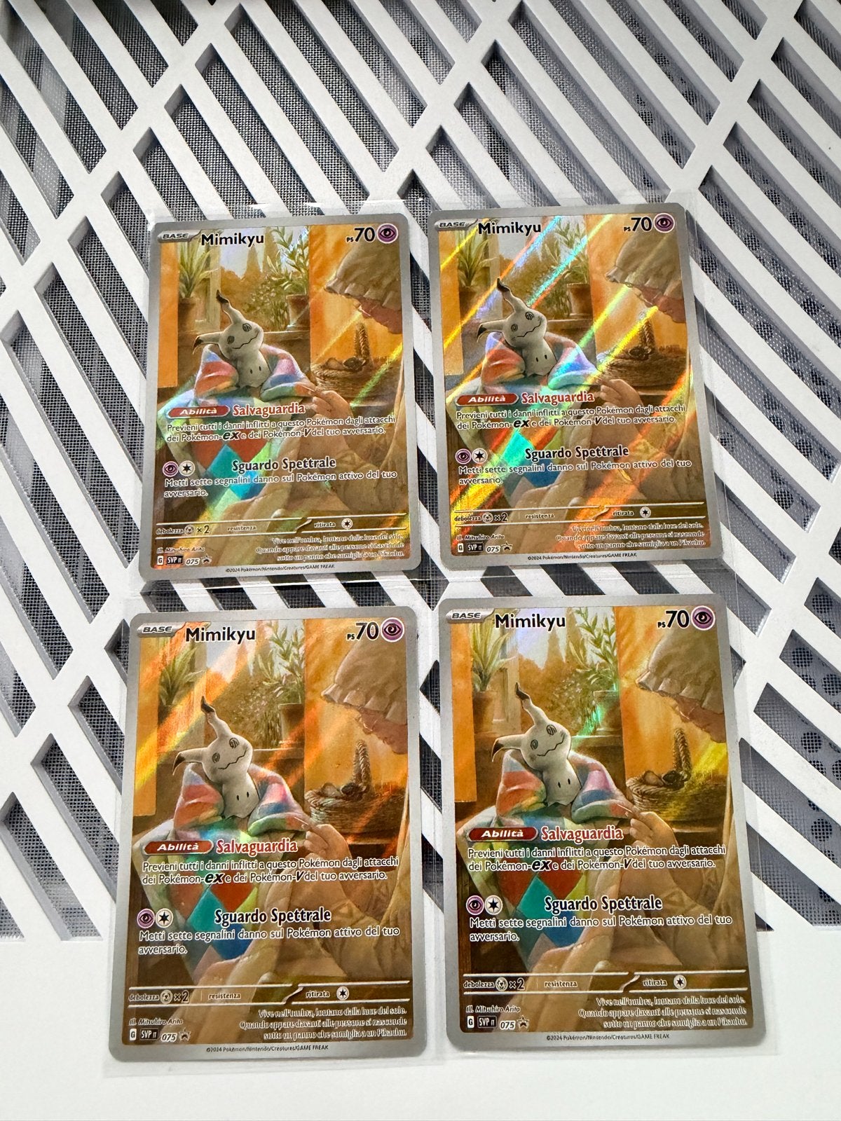 Pokémon TCG - Mimikyu Promo Kaart (Packfresh), Ophalen of Verzenden, Nieuw, Losse kaart, Foil