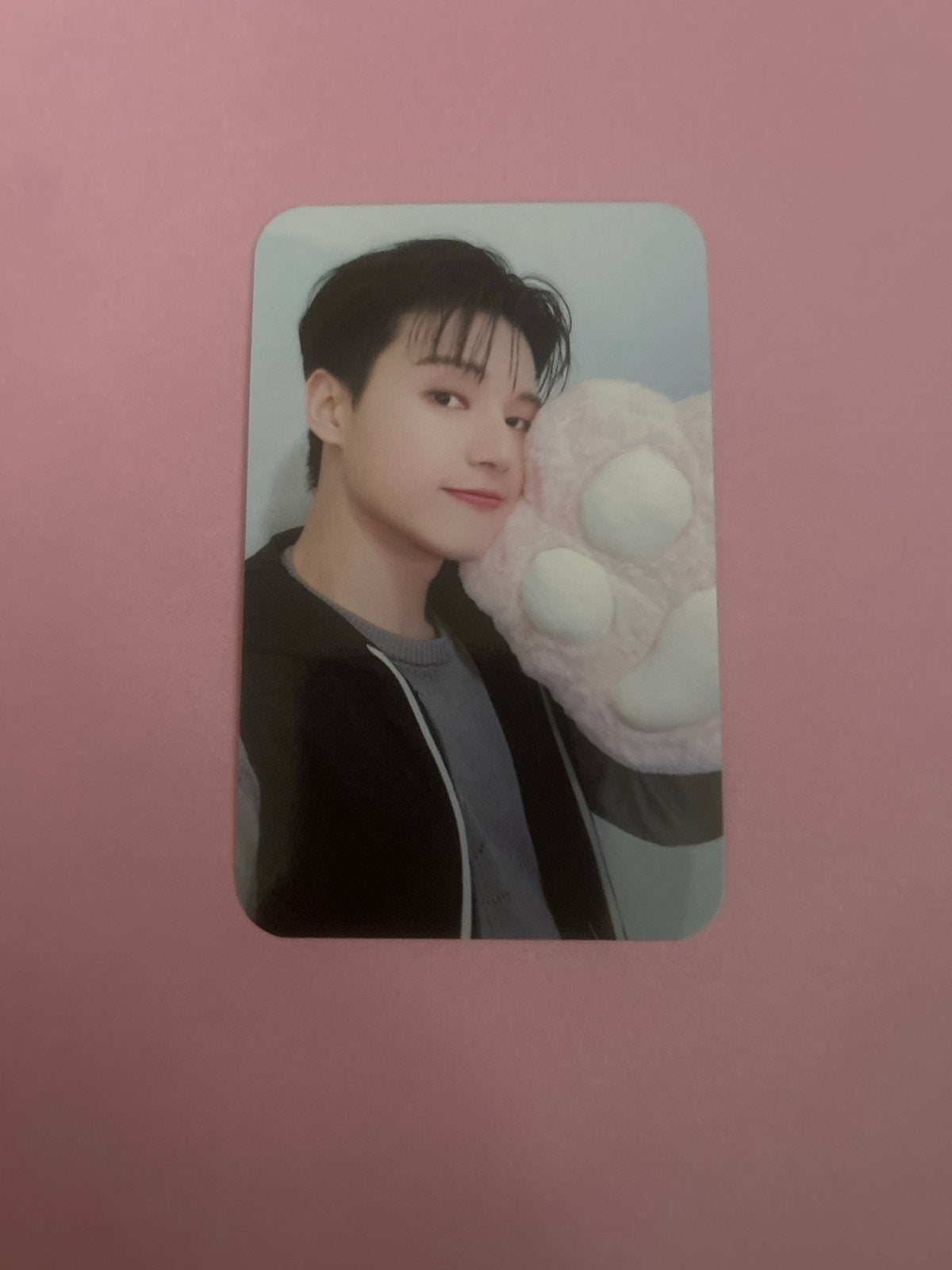 ATEEZ Wooyoung Photocard, Verzenden, Zo goed als nieuw, Foto of Kaart