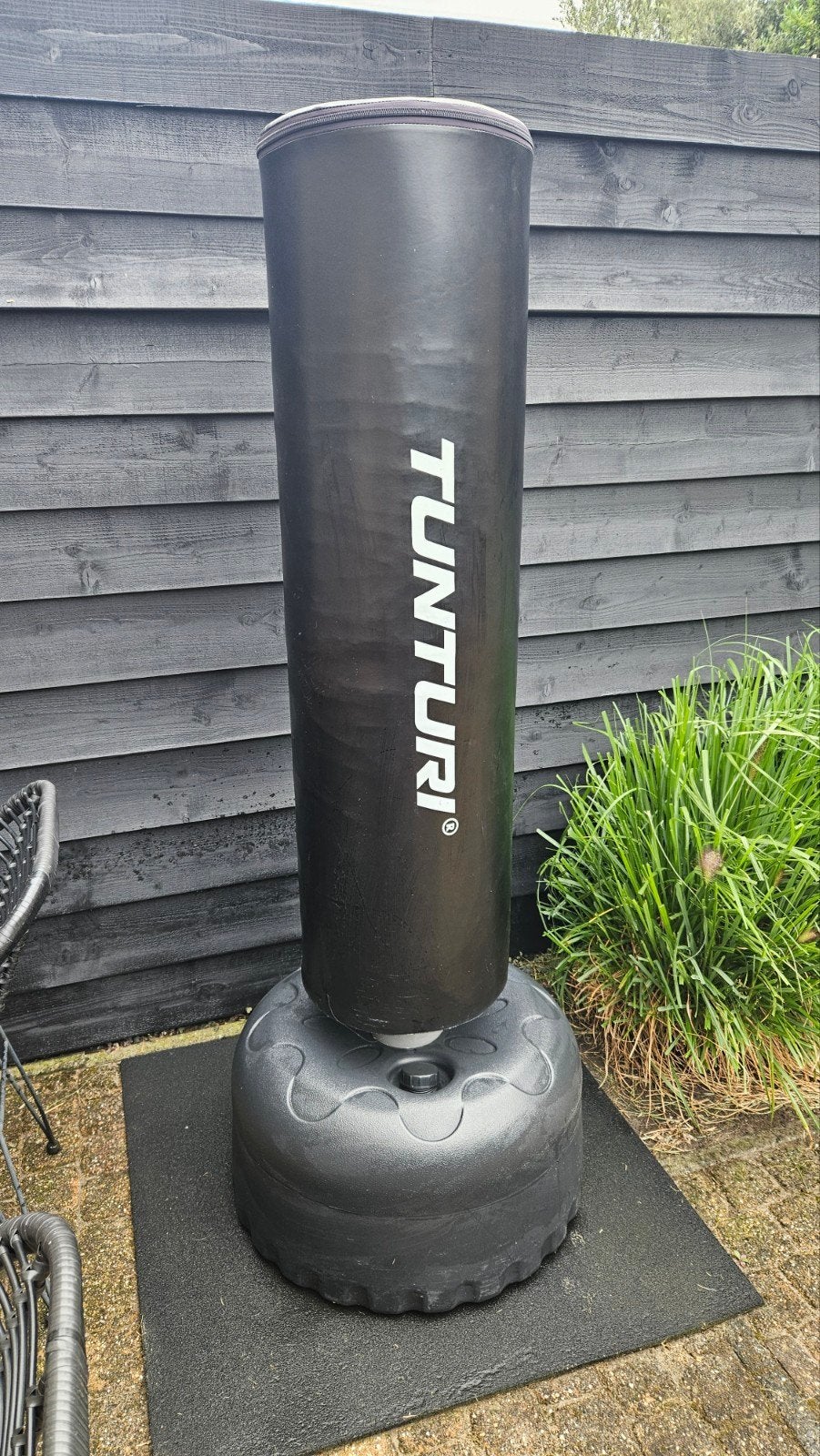 Tunturi bokspaal - in zeer goede staat, Ophalen, Gebruikt, Bokszak