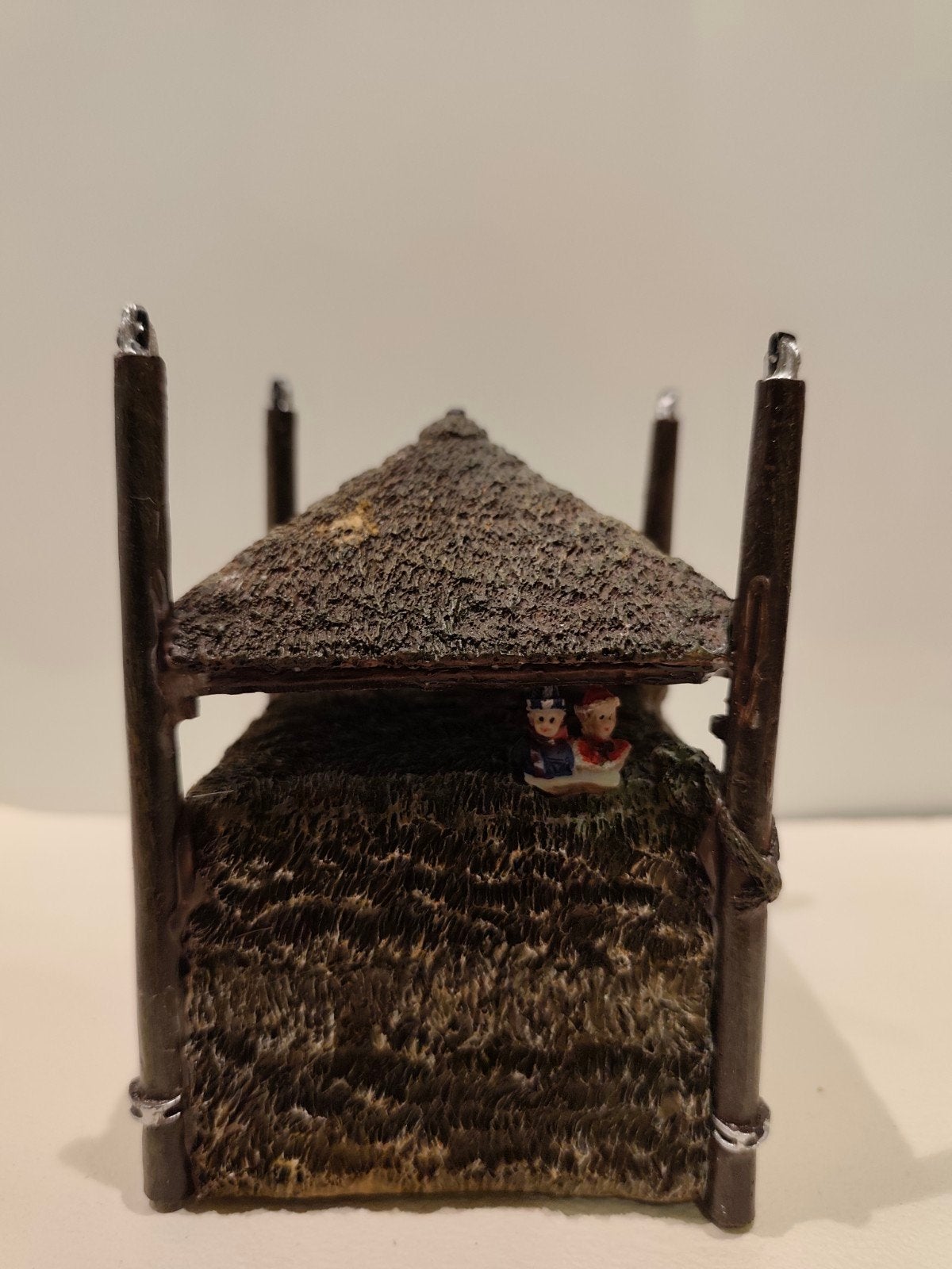 Hooiberg met kinderen, Ophalen