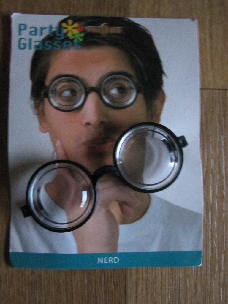 Carnaval Nerd/Party brillen  Nieuw., Ophalen of Verzenden, Nieuw, Overige maten, Accessoires