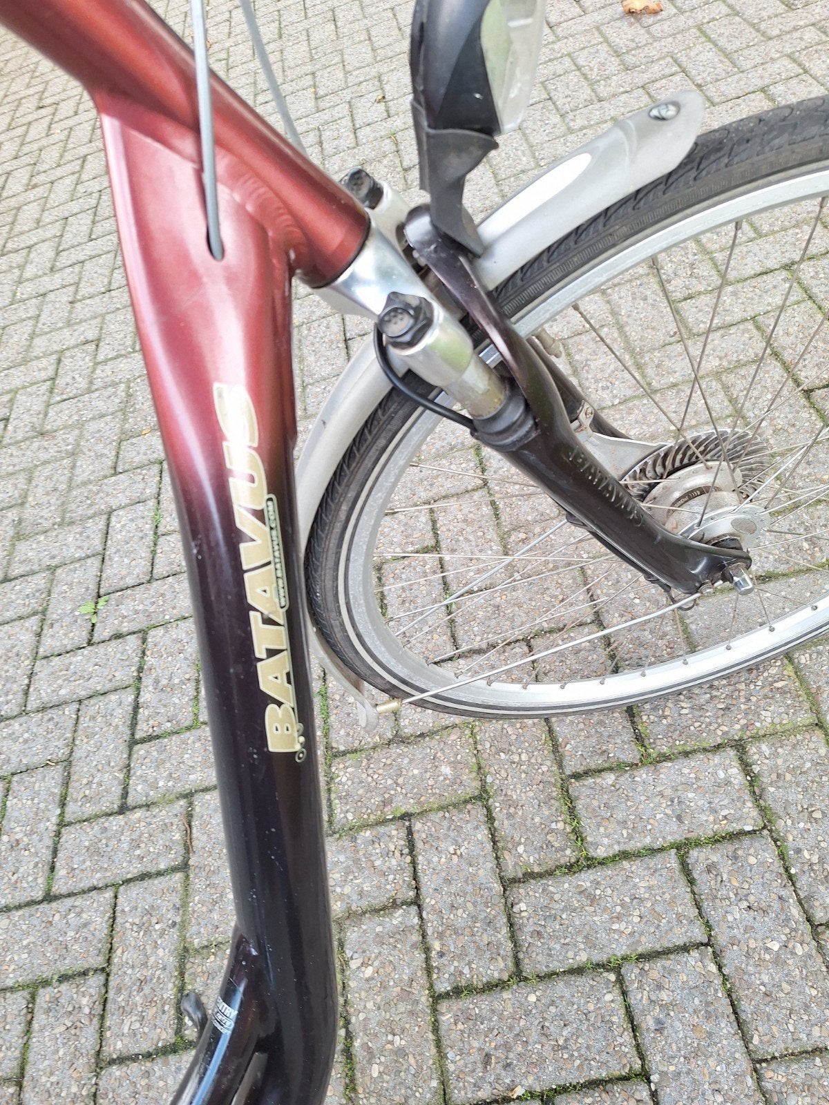Batavus damesfiets 8 versnellingen, framemaat 57, Fietsen en Brommers, Ophalen, Versnellingen, Batavus, 56 cm of meer