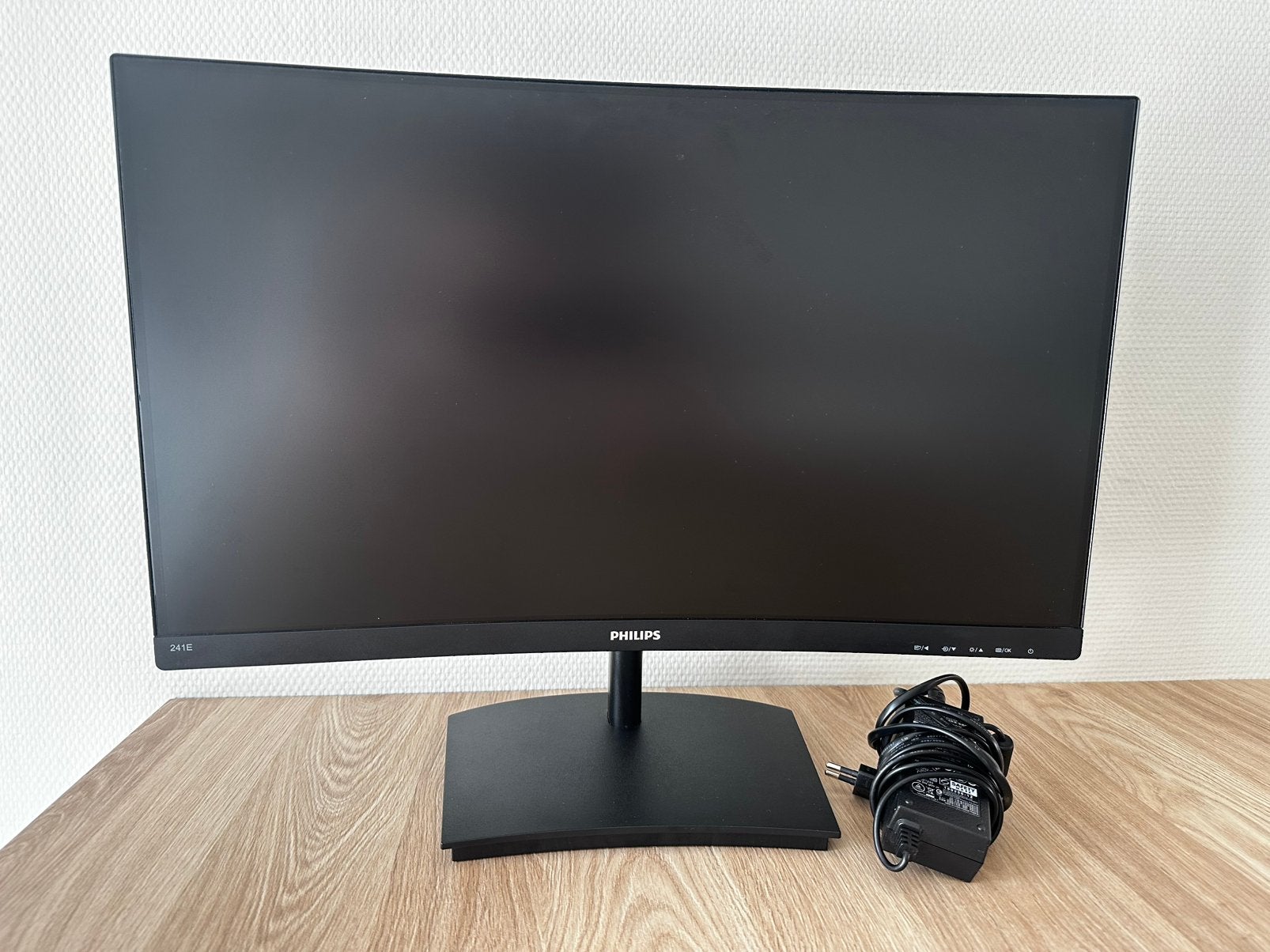 Philips 241E1SC monitor curved, Gaming, 3 tot 5 ms, Curved, HDMI