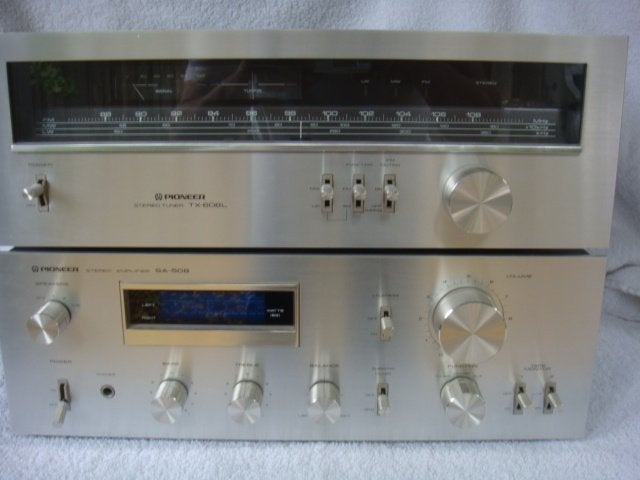 Pioneer SA508 TX608L vintage., Audio, Tv en Foto, Ophalen, Zo goed als nieuw, Pioneer, Minder dan 60 watt