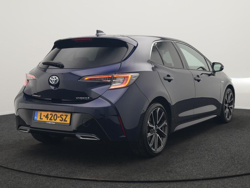 Toyota Corolla 2.0 Hybrid Executive 184pk Dealer O.H | Adapt, 450 kg, Gebruikt, 4 cilinders, Blauw