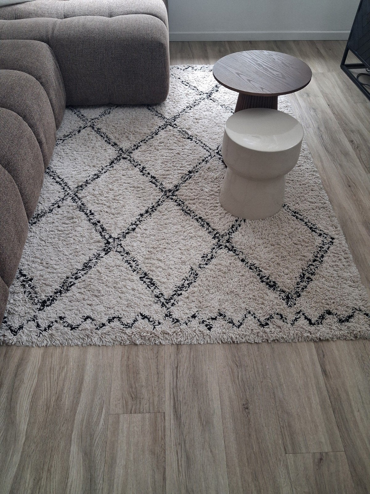vloerkleed 230x160, Ophalen, Gebruikt, Beige, 150 tot 200 cm