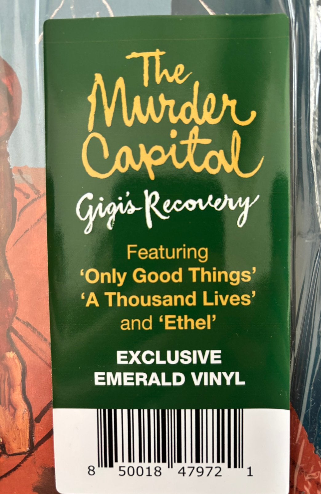 LP The Murder Capital - Gigi's Recovery Gekleurd vinyl, LP, Inclusief binnenhoes, Ophalen of Verzenden, Zo goed als nieuw