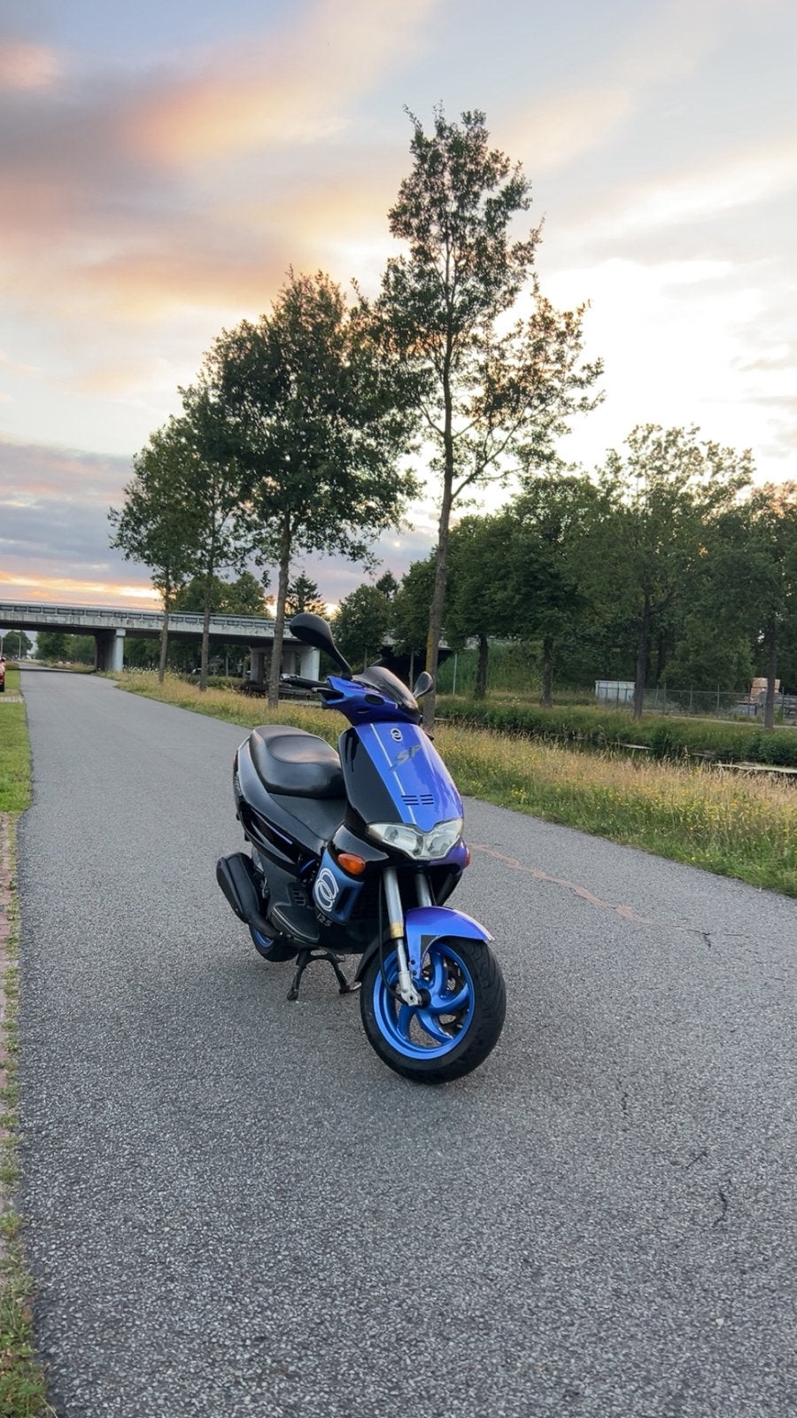 Gilera runner 172cc dd a1 violet, Ophalen, Zo goed als nieuw, Tweetakt, Overige modellen