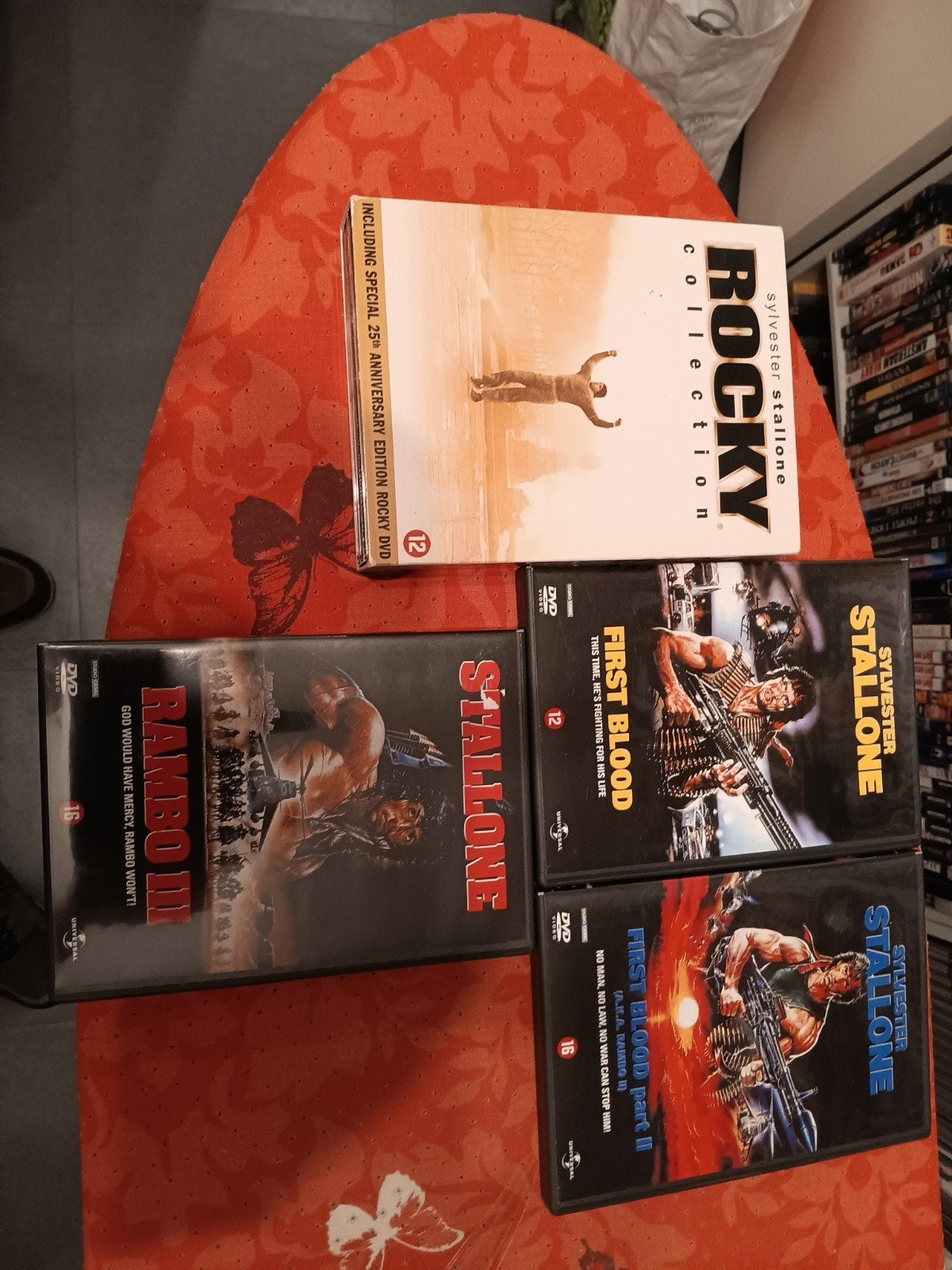 Sylvester Stallone DVD Collectie: Rocky & Rambo Films, Vanaf 16 jaar, Speciale editie, Nederlands, Actiethriller