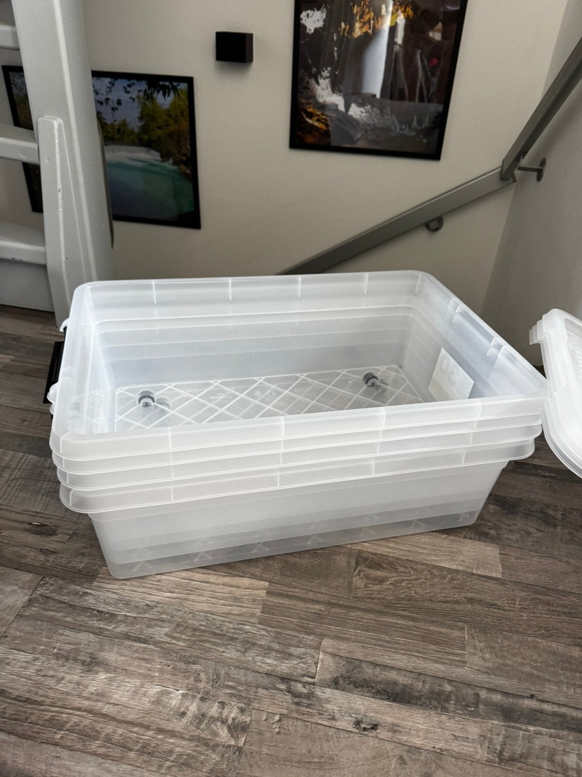 4x Opbergbox Plastic Action 56x39x20, Ophalen, 50 tot 75 cm, Minder dan 35 cm, Minder dan 40 cm