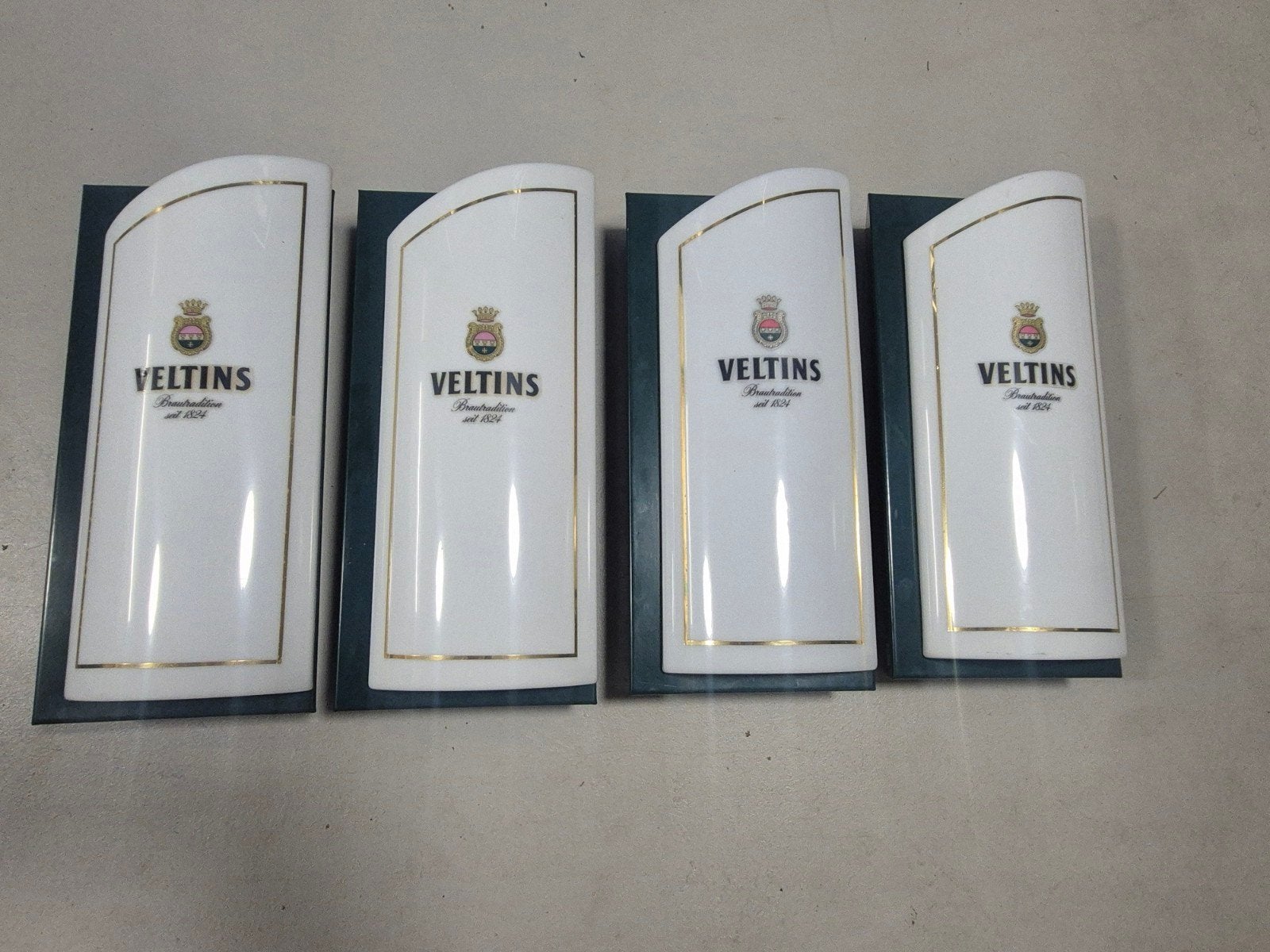 Lichtreclame Veltins bier muurlampen, Ophalen, Overige merken