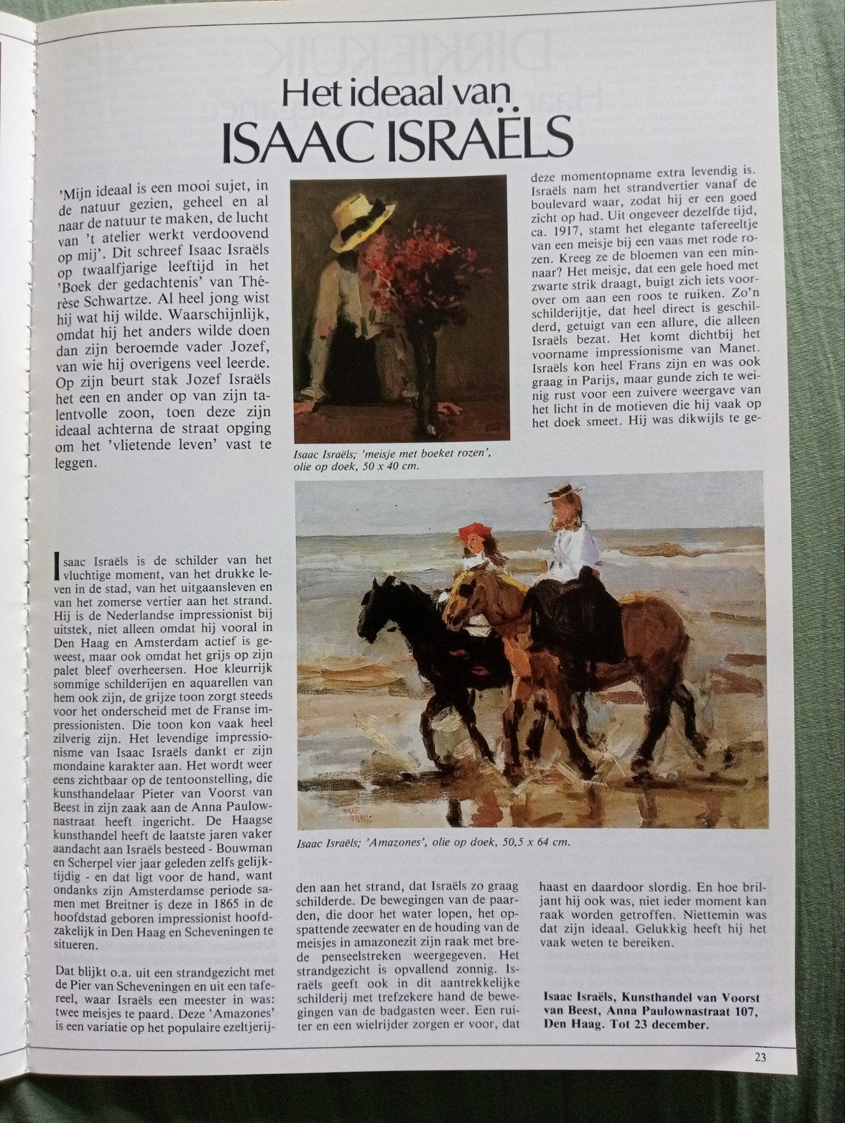 Kunst Beeld Tijdschrift Dec/Jan 1984/85 - Redelijke Staat, Ophalen of Verzenden, Gelezen, Overige typen