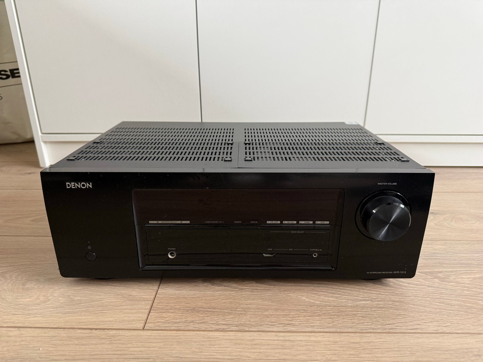 Denon AVR-1513 AV Surround Receiver met afstandsbediening, Ophalen, Gebruikt, Denon, 60 tot 120 watt