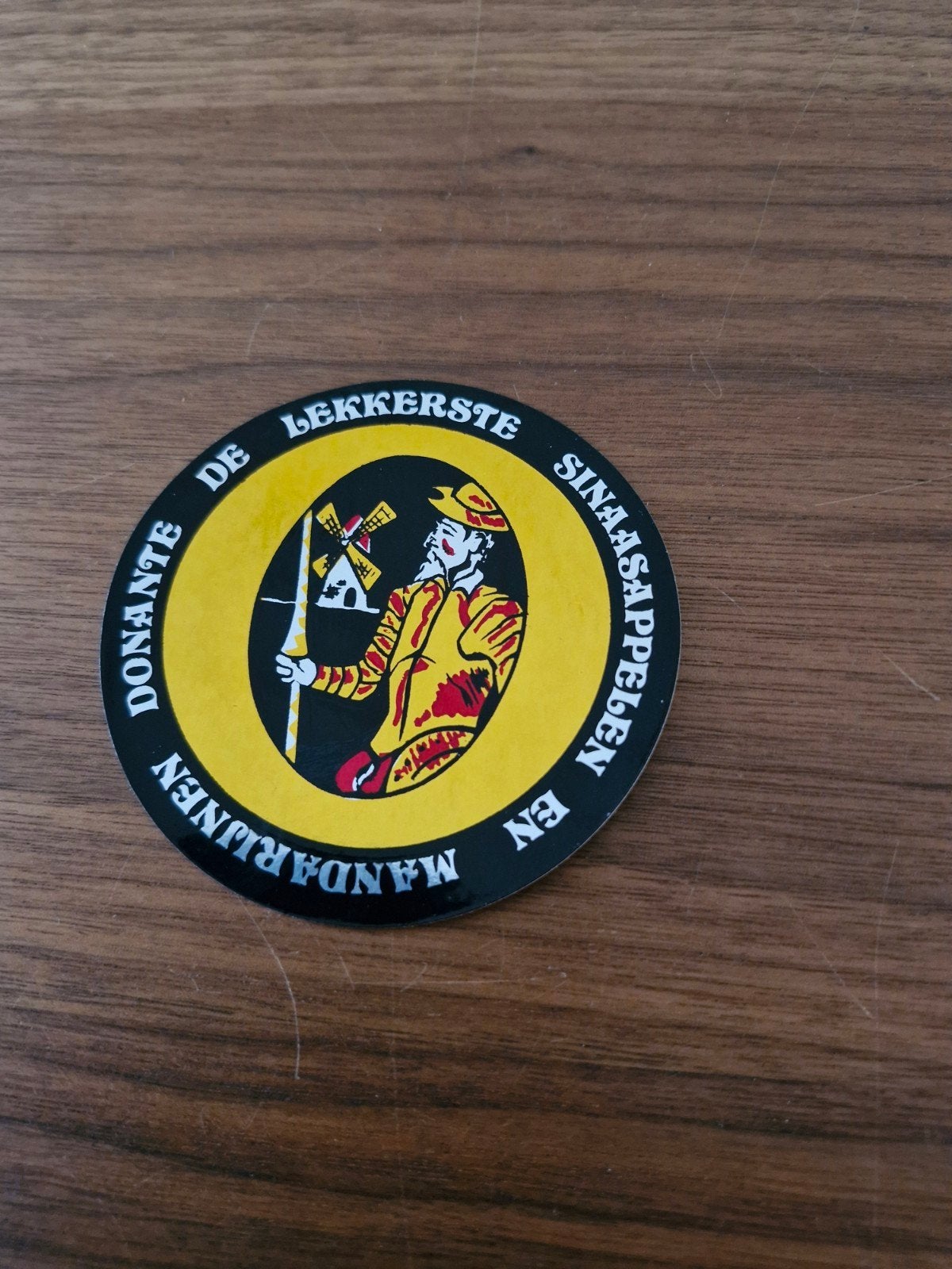 11368 Donante sticker: De lekkerste sinaasappelen en mandar, Ophalen of Verzenden, Gebruikt