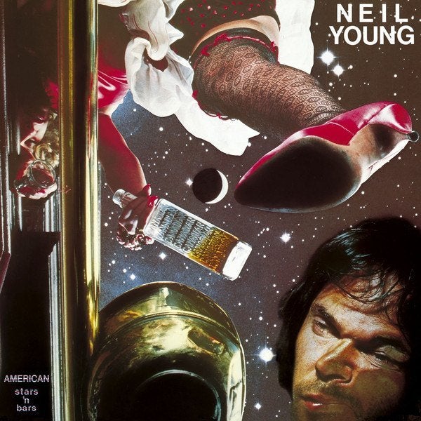 LP Neil Young - American stars 'n bars (Neil Young Archives), Cd's en Dvd's, Ophalen, Singer-songwriter, Reissue, Zo goed als nieuw