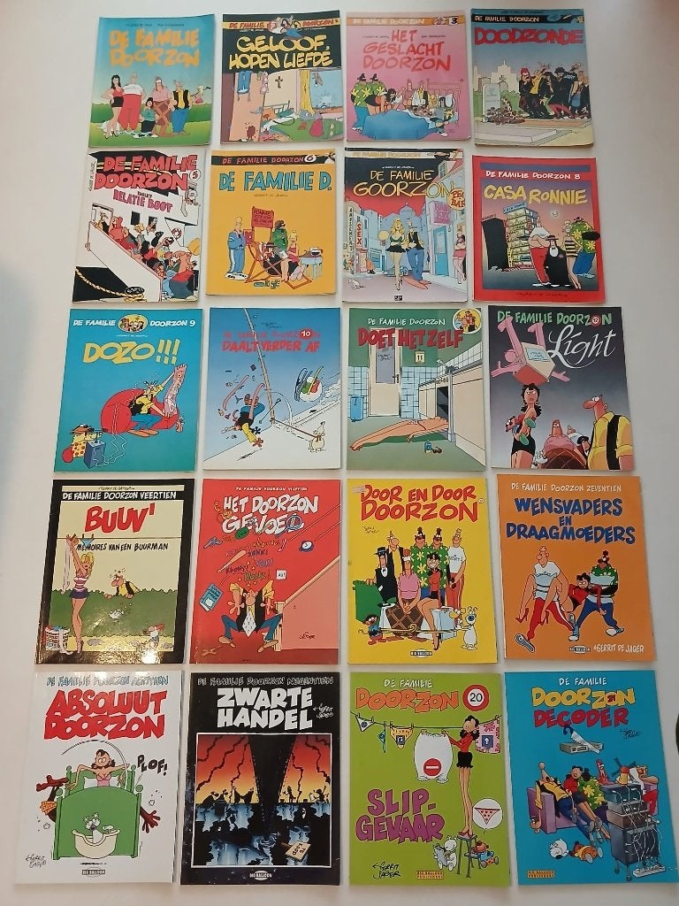 De familie Doorzon, Eén stripboek, Ophalen of Verzenden, Gelezen