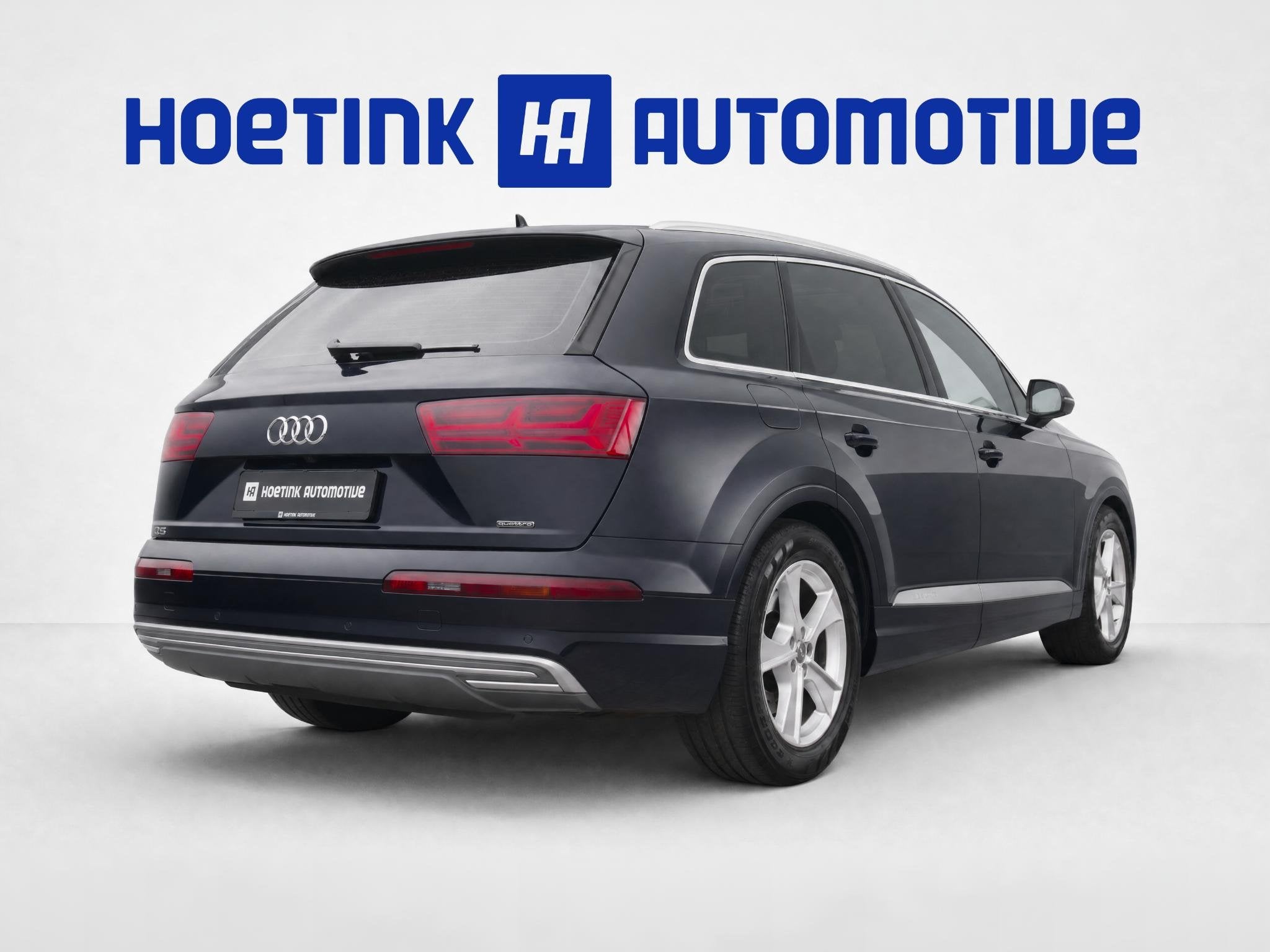 Audi Q7 3.0 TDI e-tron quattro Premium | Pano | Matrix-LED |, Auto's, Audi, Automaat, Gebruikt, Euro 6, Blauw