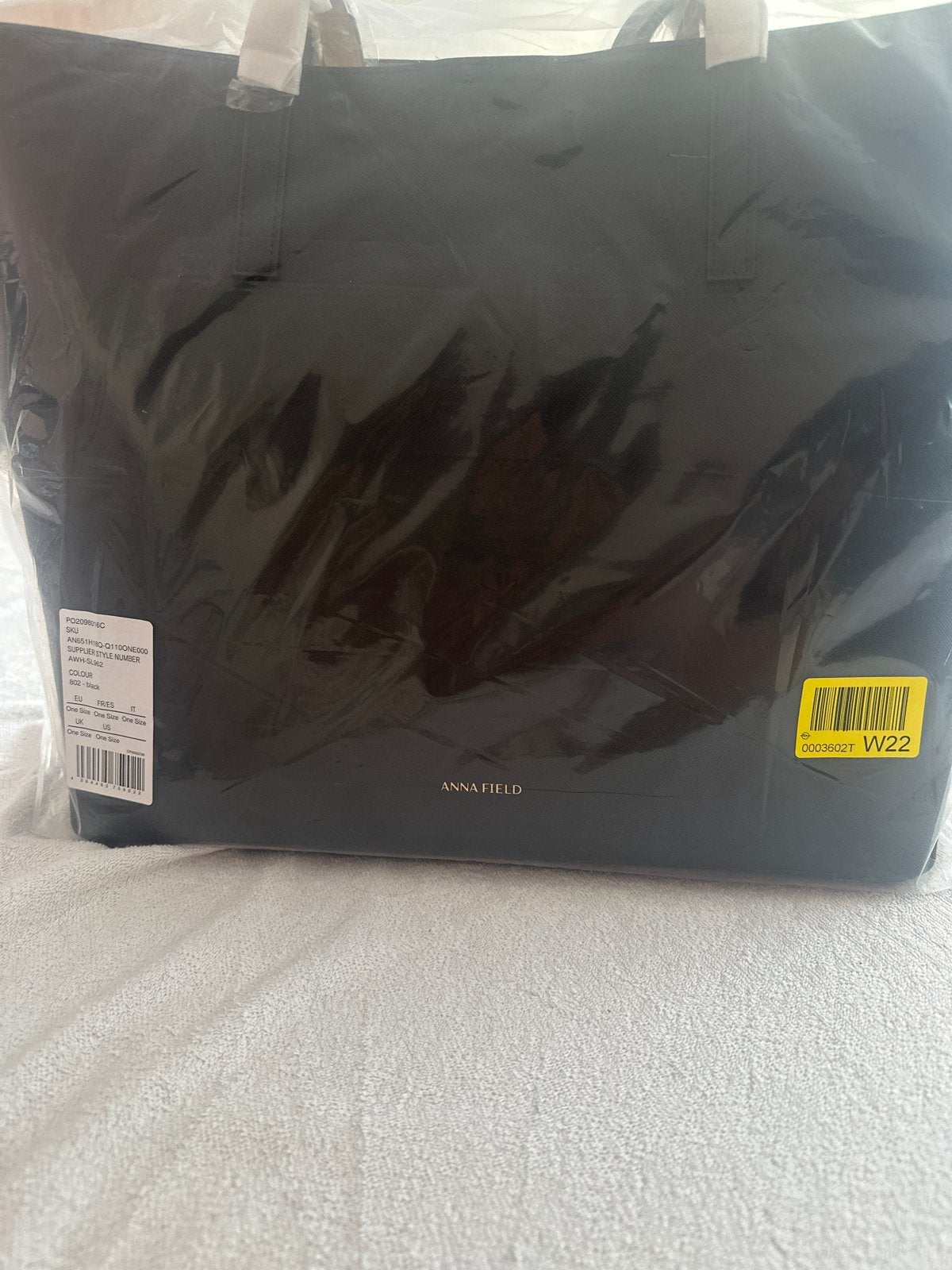 Anna Field Shopper - Nieuw met label, Ophalen of Verzenden, Nieuw, Zwart, Shopper