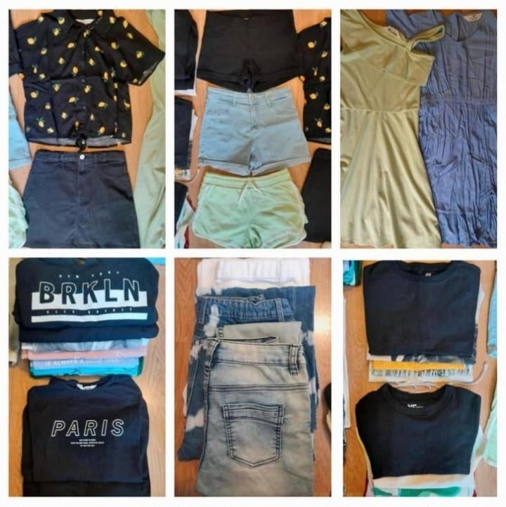 Meisjes kleding pakket meisjeskleding 158 - 164 ZGAN, Kinderen en Baby's, Kinderkleding | Maat 164, Meisje, H&M, Ophalen of Verzenden