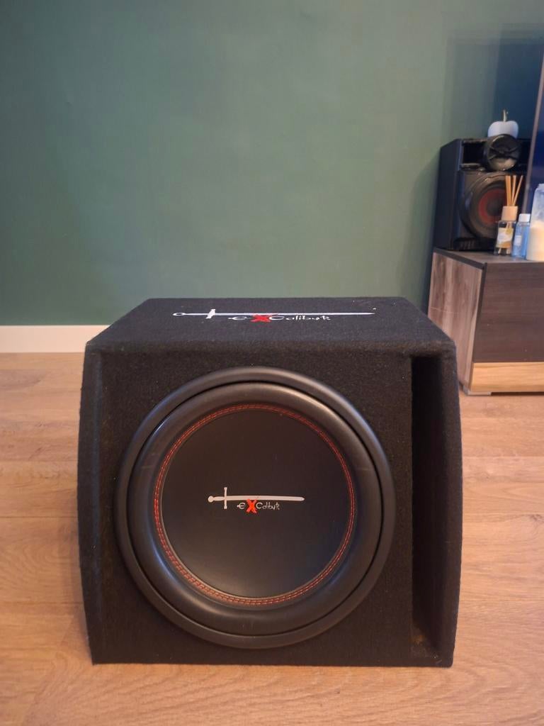 Excalibur Subwoofer - Krachtige Bass voor Auto of Thuis, Overige merken, Gebruikt, Subwoofer, Ophalen of Verzenden