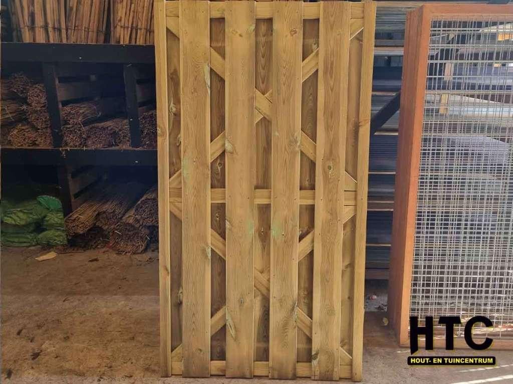 Tuin / schutting deur 1000x1800mm voor €75,00 per stuk