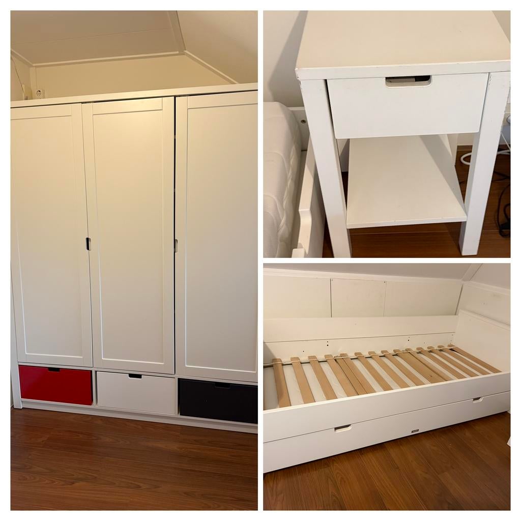 Bopita kinderkamer compleet, Ophalen, 85 tot 100 cm, Gebruikt, Lattenbodem