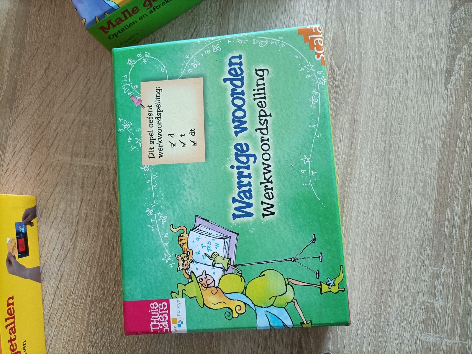 warrige woorden werkwiordspelling, Ophalen