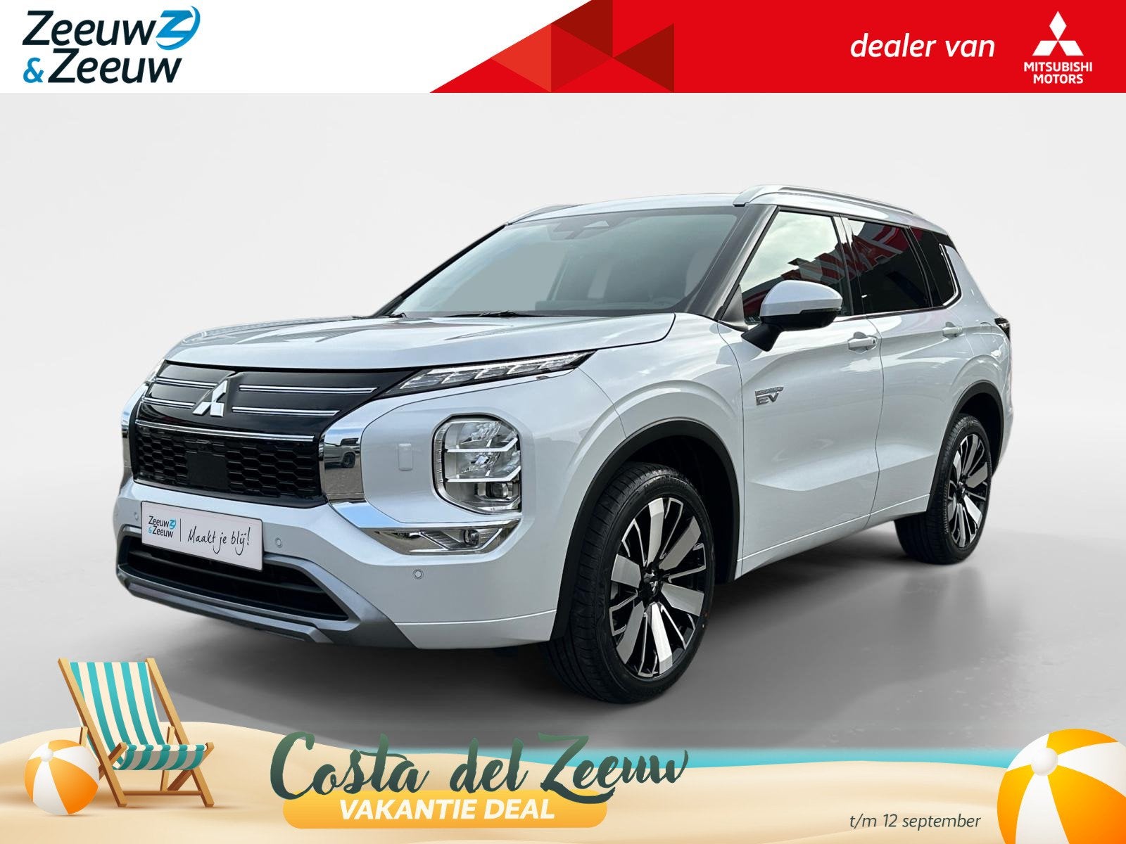 Mitsubishi Outlander 2.4 PHEV Instyle | 5.000 EURO KORTING |, Automaat, 2095 kg, Outlander, 4 cilinders