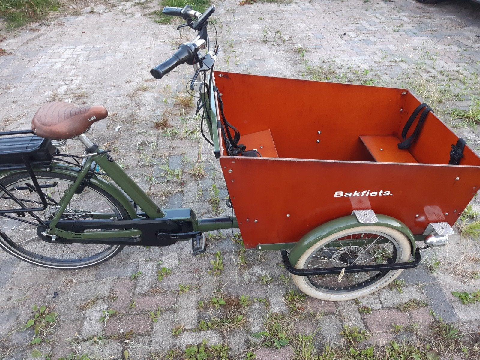 Elektrische bakfiets, Ophalen of Verzenden, 4 kinderen of meer