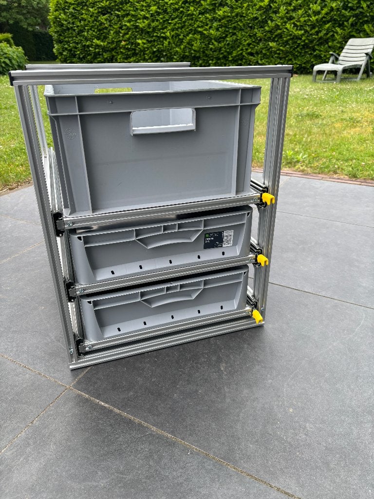 Opbergsysteem  Ladensysteem camper, Caravans en Kamperen, Ophalen, Nieuw