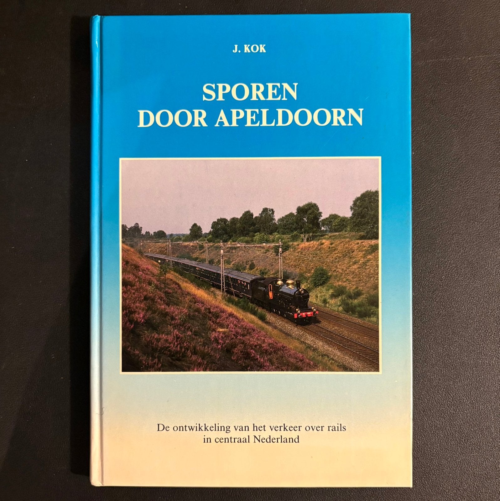 Sporen door Apeldoorn (1991), Ophalen of Verzenden, Zo goed als nieuw, Trein, Boek of Tijdschrift