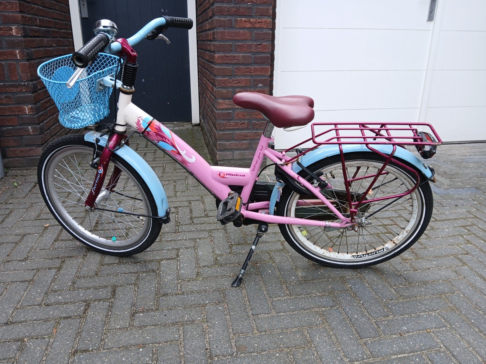 Meisjes  fiets, Ophalen, Gebruikt, Alpina Girlpower, Terugtraprem