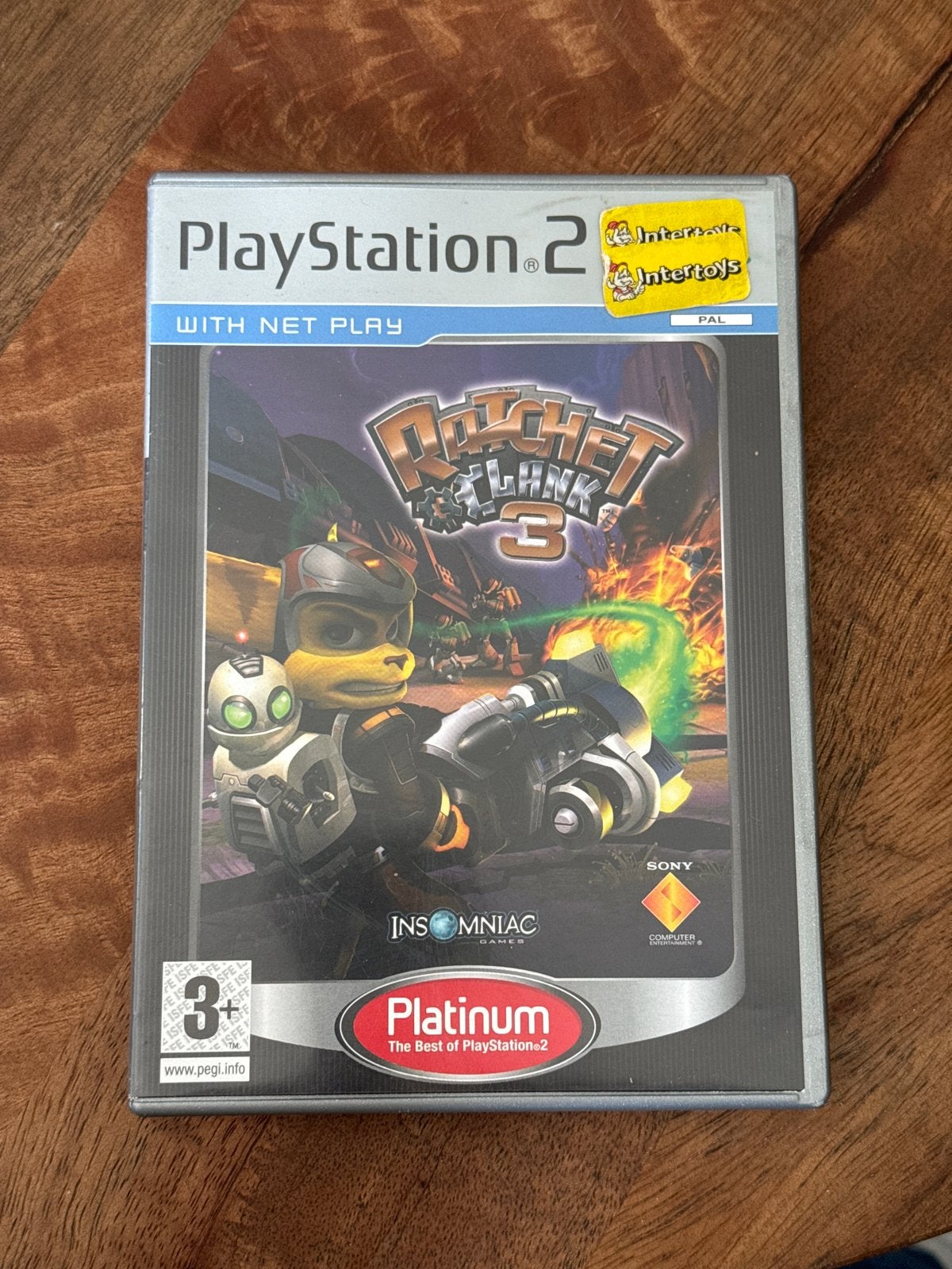 Ratchet & Clank 3 - PlayStation 2 (PS2) Platinum, Avontuur en Actie, Online, Gebruikt, 1 speler