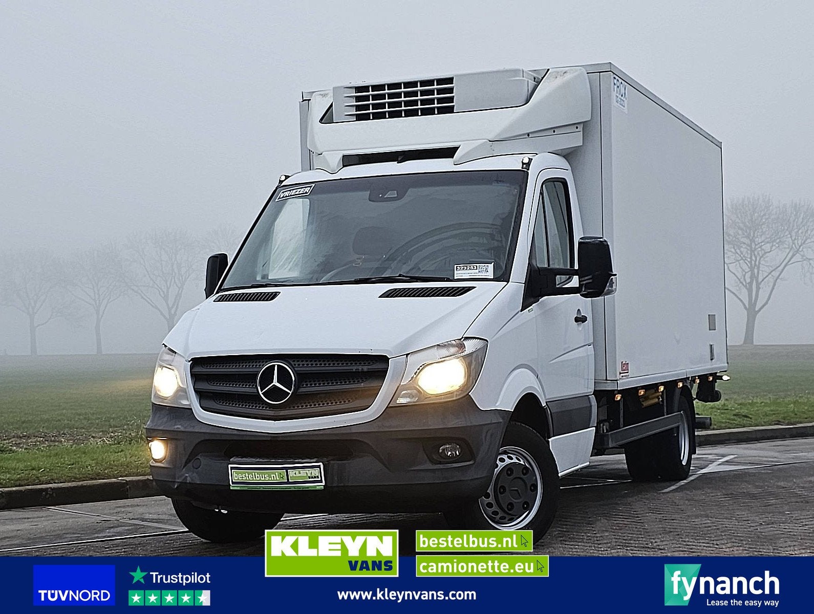 MERCEDES-BENZ SPRINTER 516 koelwagen laadklep!, Auto's, Bestelauto's, Bedrijf, Te koop, ABS, Bluetooth, Centrale vergrendeling