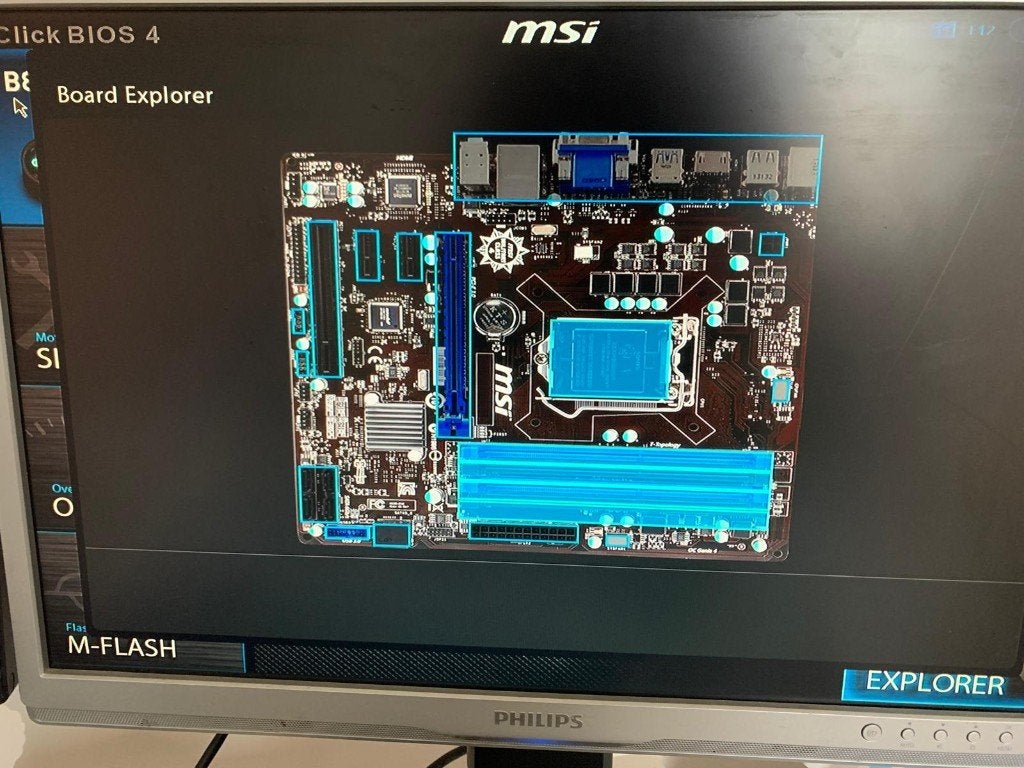 MSI B85M-E45, Ophalen, Gebruikt, DDR3, Micro-ATX