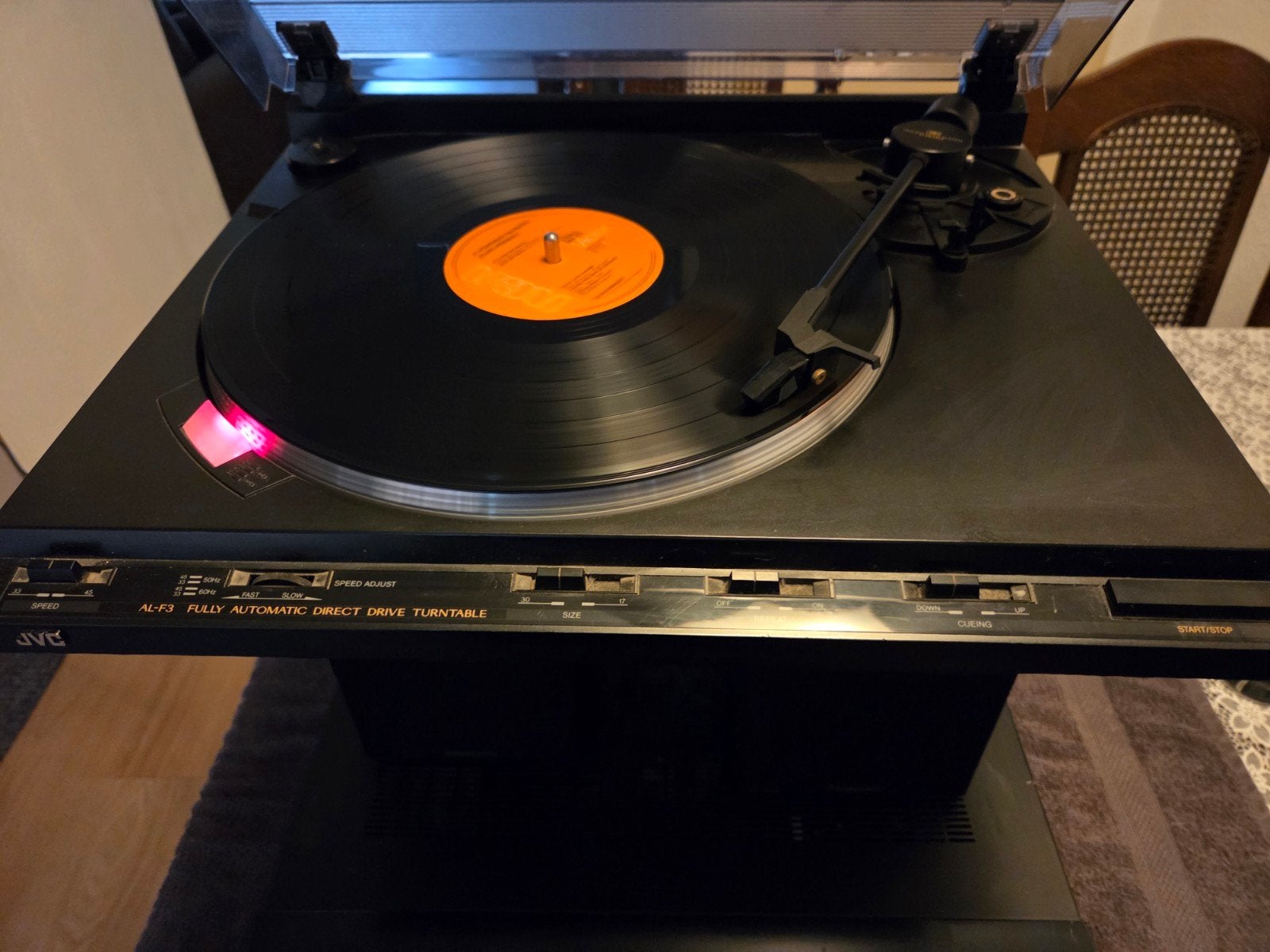 JVC AL-F3  WERKT  PERFECT!, Overige merken, Gebruikt, Automatisch, Ophalen of Verzenden